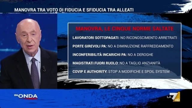 Manovra, Mieli: "Il prossimo anno sarà un Carnevale, litigheranno di più"