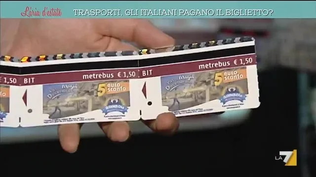 Trasporti gli italiani pagano il biglietto?