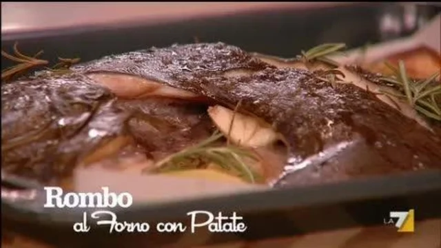 Rombo al Forno con Patate