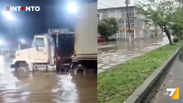 Cali in emergenza: allagamenti e caos per il maltempo