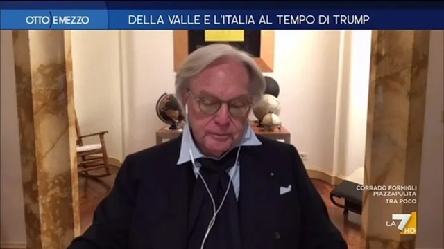 Della Valle e l'Italia al tempo di Trump - Otto e Mezzo - Puntata del 13/3/2025