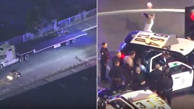 Inseguimento tutto da ridere, ruba una golf car e... ecco il video