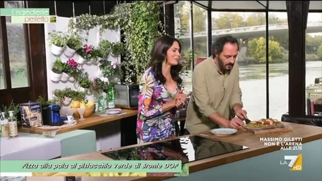 Pizza al pistacchio verde di Bronte Dop