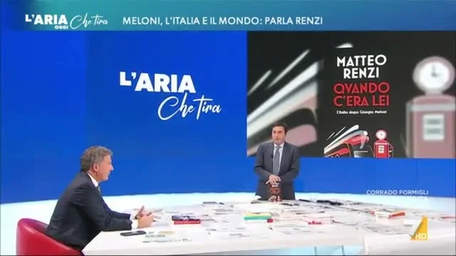 'Quando c'era lei', David Parenzo a Matteo Renzi: "Pubblicato con un editore prestigiosissimo", "Giustamente fa l'uomo-azienda"