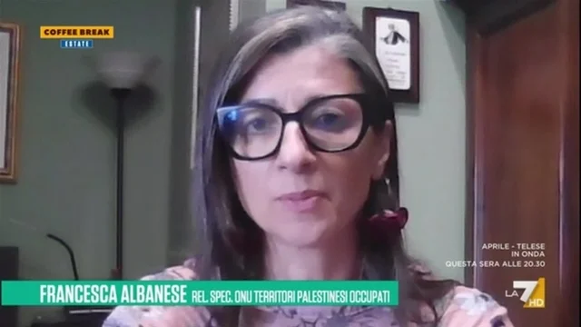 Francesca Albanese: "L'Italia viola l'obbligo di prevenire il genocidio a Gaza vendendo armi di Leonardo Spa a Israele"