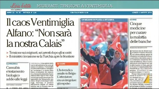 Migranti, tensioni a Ventimiglia