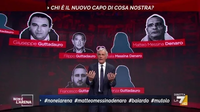 Chi è il nuovo capo di Cosa Nostra? Giletti sulla famiglia Guttadauro e il legame con Messina Denaro.