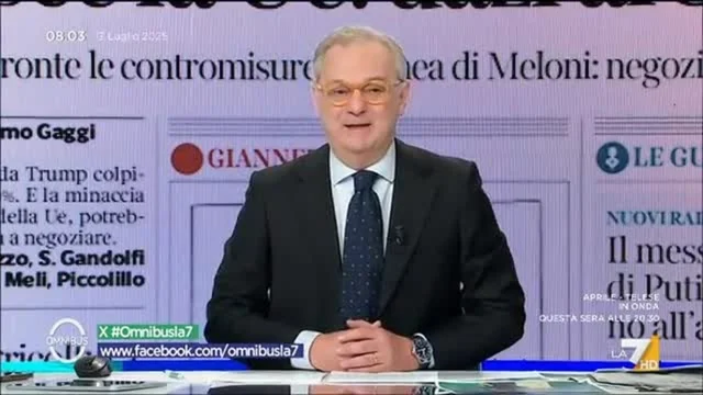 Omnibus Dibattito - Puntata del 13/7/2025