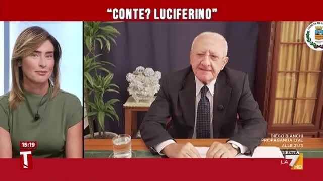Vincenzo De Luca: "Conte Luciferino"