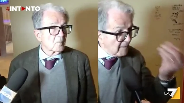 Prodi sbotta con una giornalista su Ventotene: "Ma che cavolo mi chiede?"