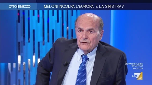 Bersani: "Meloni non può azzoppare l'Ue e poi pretendere che corra"