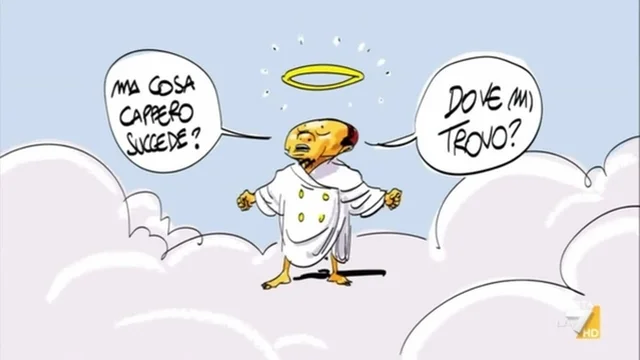 Il Cartoon del Genio Makkox: "Tenga duro Cavaliere"