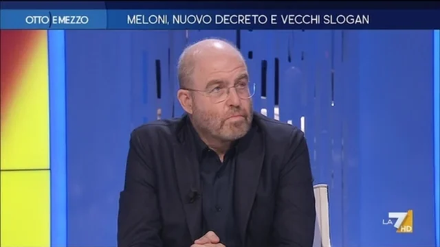 Meloni, nuovo decreto e vecchi slogan - Otto e Mezzo - Puntata del 18/9/2023