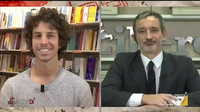 La 'sardina' Santori a Senaldi: "Ormai siamo amici, lo vedo più di mia mamma"