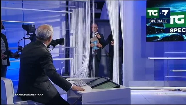 Mentana: i cartellini rossi si sprecano espulso anche Tremonti