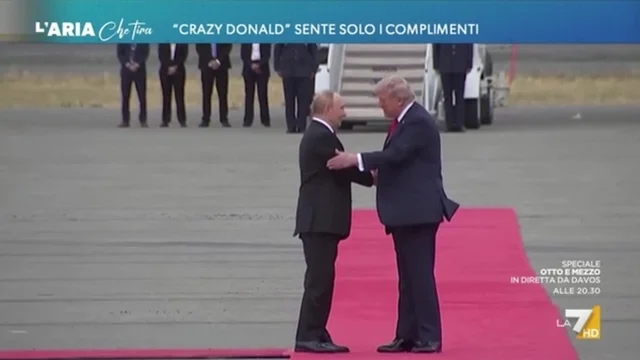 "Crazy Donald" sente solo i complimenti