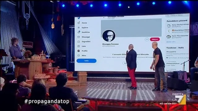 Un momento storico: Makkox sblocca in diretta Giuseppe Favuzza