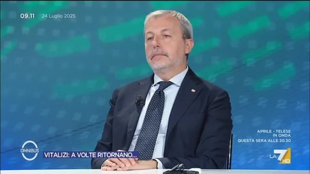 Omnibus Dibattito - Puntata del 24/7/2025
