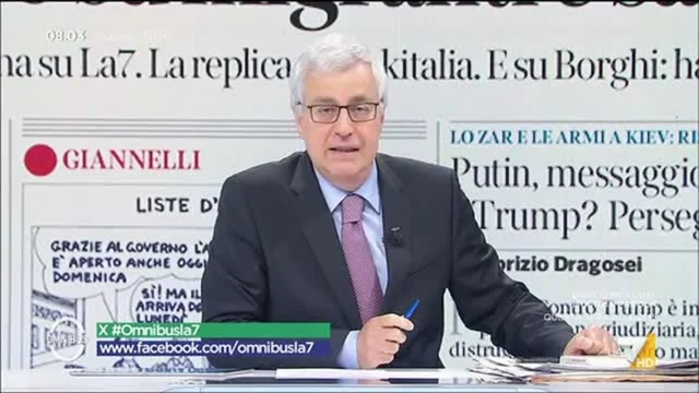 Omnibus Dibattito - Puntata del 6/6/2024