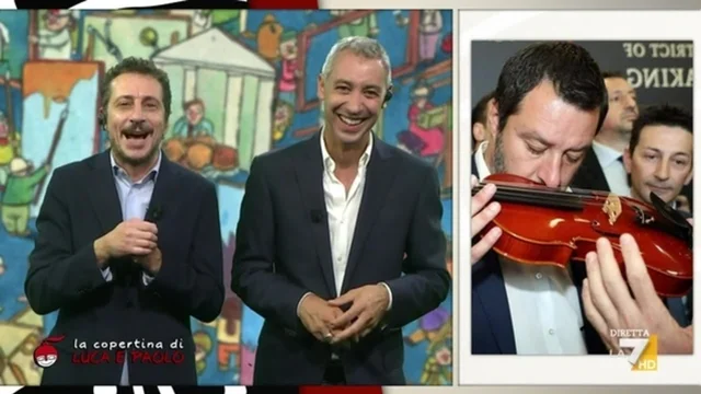 Luca e Paolo: Salvini, l'annusatore matto