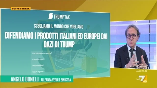 'TrumpTax', Angelo Bonelli-AVS: "La nostra app per scansionare l'origine dei prodotti alimentari e scegliere consapevolmente"