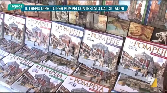 Il treno diretto per Pompei contestato dai cittadini