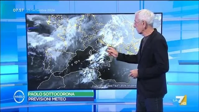 Meteo LA7 - 25/9/2024