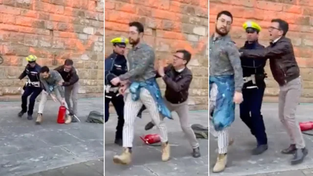 "Ma che ca**o fai!", il sindaco di Firenze Nardella placca l'attivista