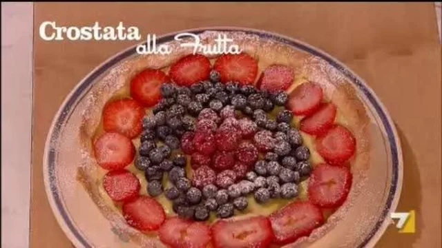 Crostata con Crema Pasticcera e frutta mista