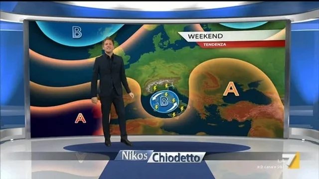 Il meteo della sera del 22 agosto