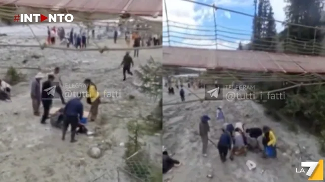 Crollo improvviso del ponte sospeso: 5 turisti muoiono nell’incidente