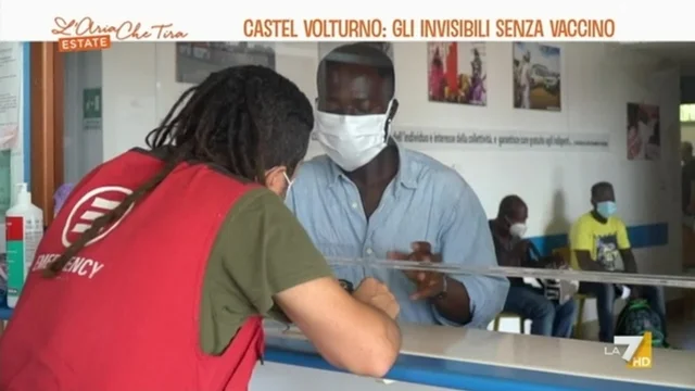 Castel Volturno, gli invisibili senza vaccino