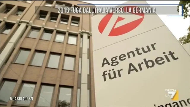 2016 fuga dall'Italia verso la Germania