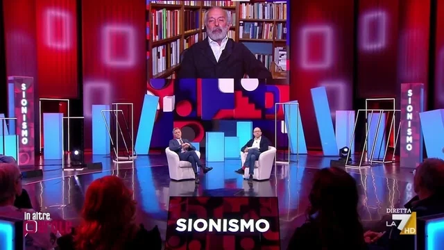 Il collegamento completo con Gad Lerner e il dialogo con Massimo Giannini sul sionismo