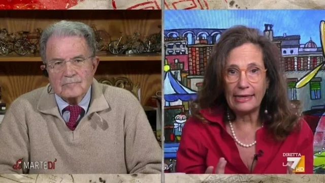 A diMartedì Romano Prodi: "L'Italia è demoralizzata, servono decisioni concrete, anche se i partiti fanno i capricci"