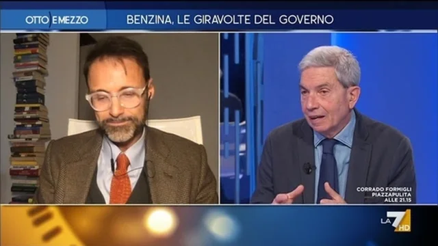 Benzina, le giravolte del Governo - Otto e Mezzo - Puntata del 12/1/2023