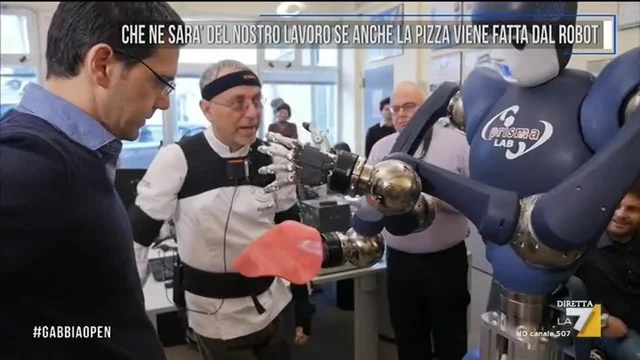 Che ne sarà del nostro lavoro se anche la pizza viene fatta dal robot
