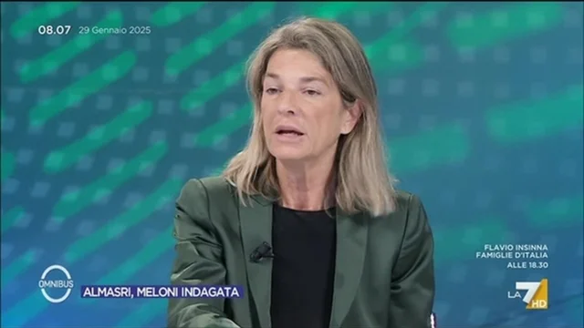 Almasri, Meloni indagata - Omnibus, 29/01/2025