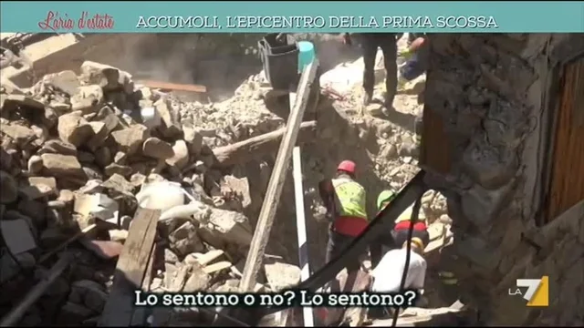 Accumoli, le testimonianze dei sopravvissuti
