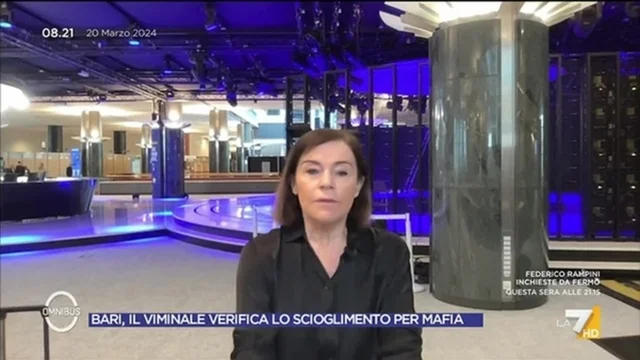 Bari, il Viminale verifica lo scioglimento per mafia - Omnibus, 20/03/2024