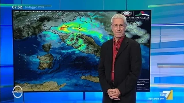 Le previsioni del tempo del 6 maggio