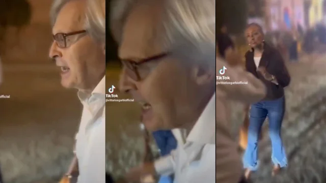 “Vai a cag**e, non ti voglio vedere” Sgarbi furioso e la reazione diventa virale sui social