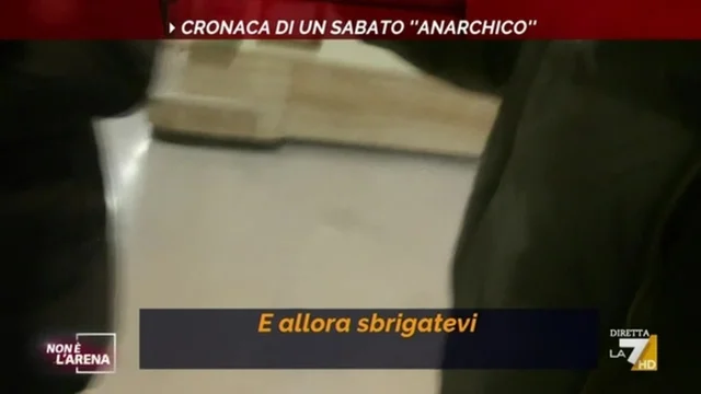 Caso Cospito: i cortei degli anarchici a Roma