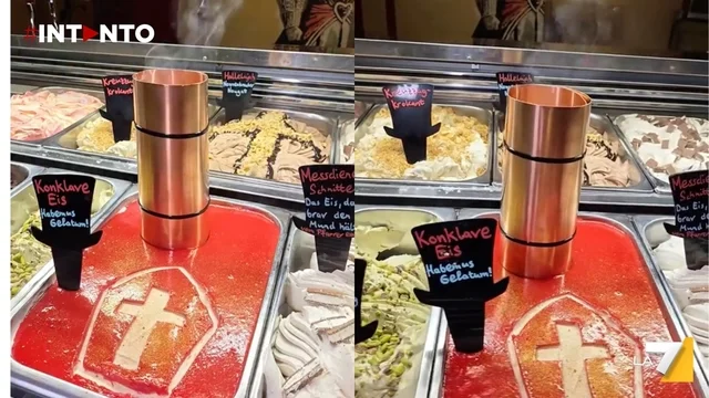 “Mania Conclave” a Monaco: in una gelateria nasce il gusto Conclave