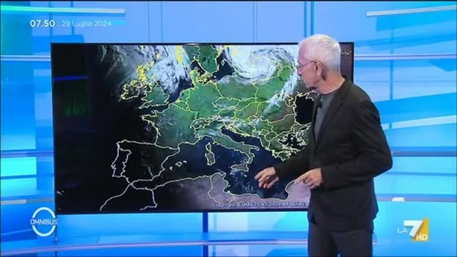 Le previsioni meteo di Paolo Sottocorona