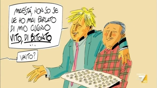 Il cartoon del Genio Makkox: "Cazz' come Conte"