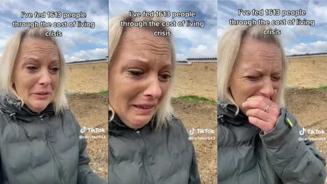 In lacrime dopo che i vandali gli distruggono l’orto con cui sfamava persone povere