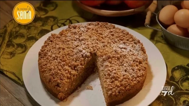 Torta alle mele irlandese sbriciolata
