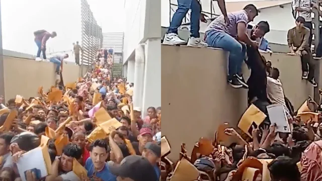 File record e spinte per trovare lavoro al supermercato: il video choc