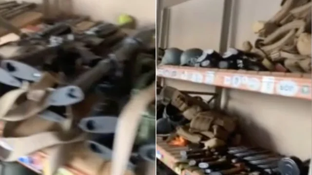Afghanistan, armi abbandonate all’aeroporto di Kabul: la denuncia in un video